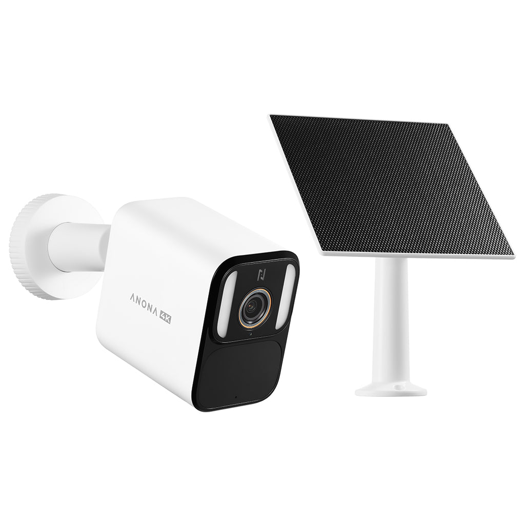 Anona Aurora 4K UHD AI Solar/Battery Power 24/7 AOV Security Camera