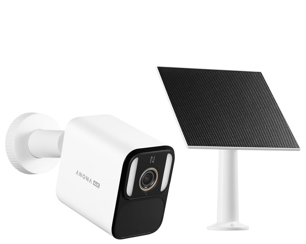 Anona Aurora 4K UHD AI Solar/Battery Power 24/7 AOV Security Camera